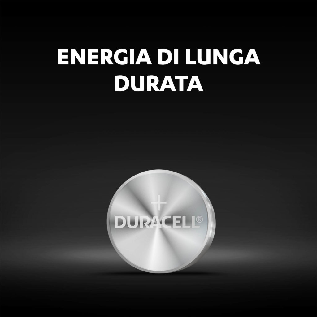 Batterie a bottone alcaline a lunga durata Duracell LR44