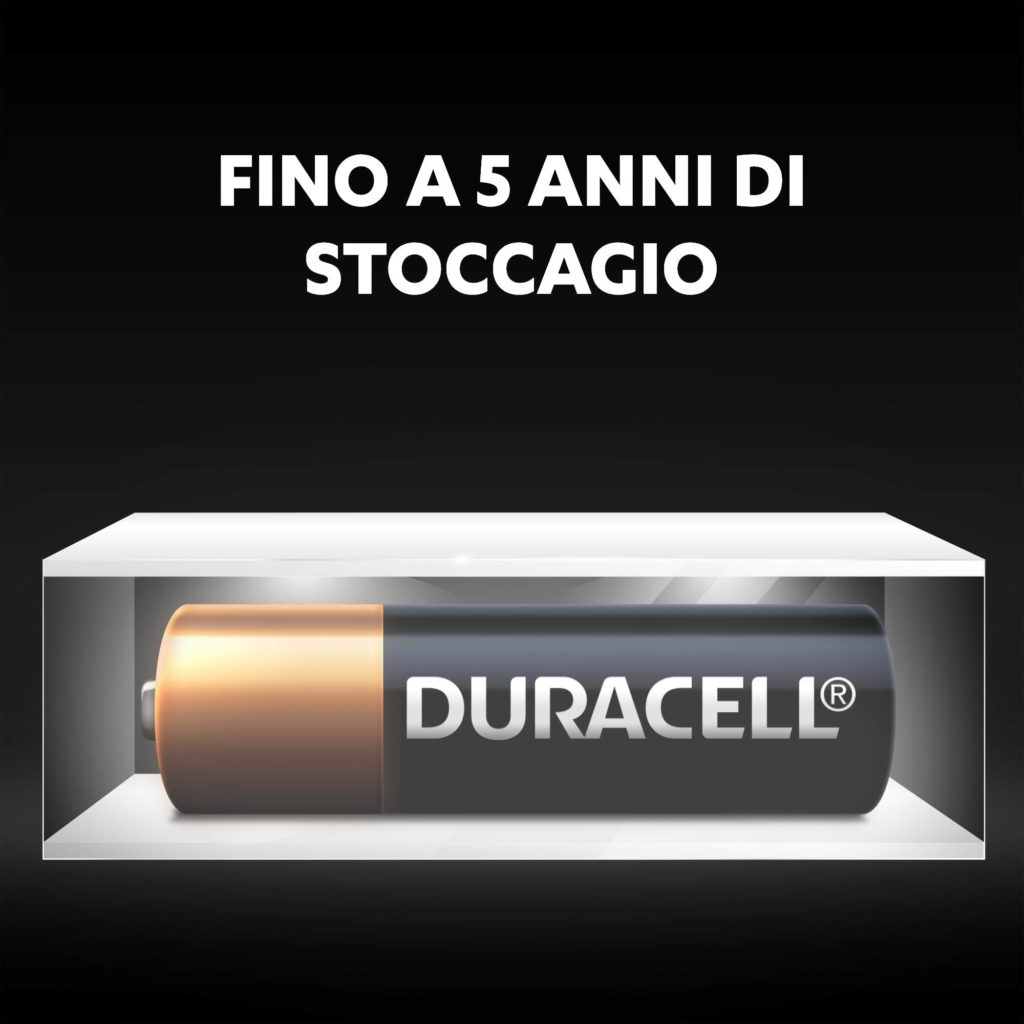 Le batterie alcaline MN27 speciali non utilizzate rimangono fresche e alimentate per un massimo di 5 anni in condizioni di conservazione ambientale